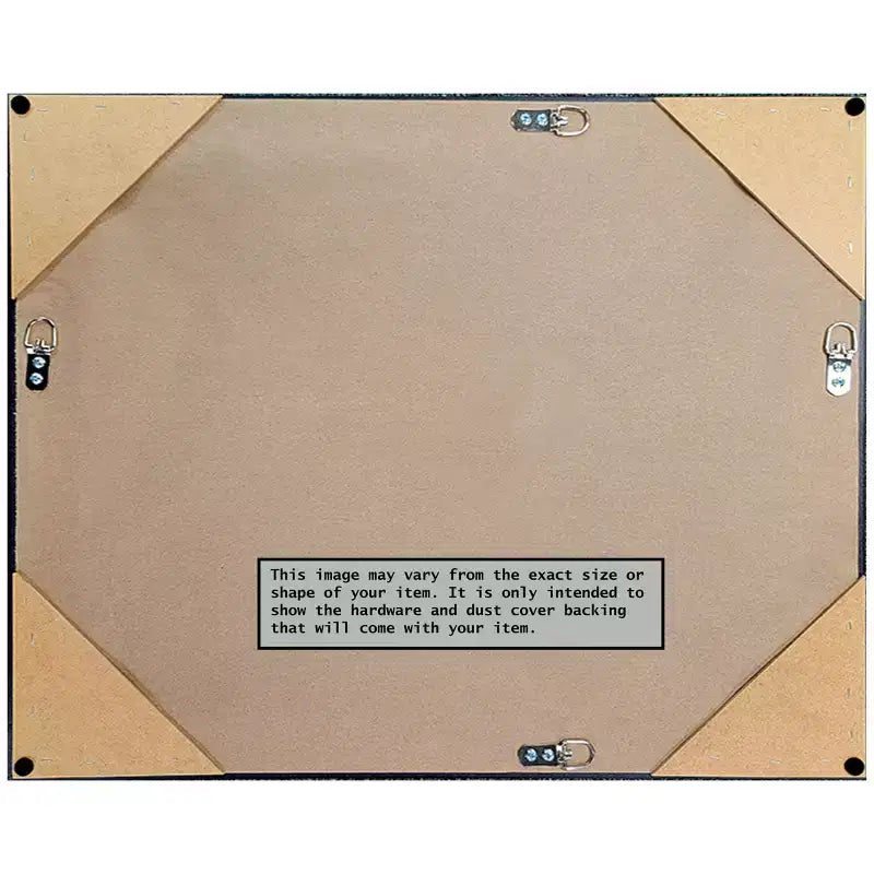 43" x 32" Non-Beveled Mosaic Bathroom Wall Mirror - White Polystyrene Frame, Wall Mounted