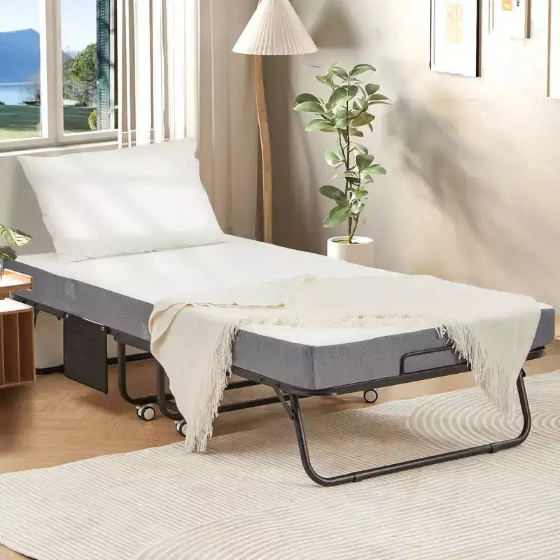 38'' Folding Bed with Mattress Included, Daybed