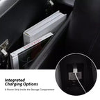 Fauteuil inclinable électrique en cuir véritable