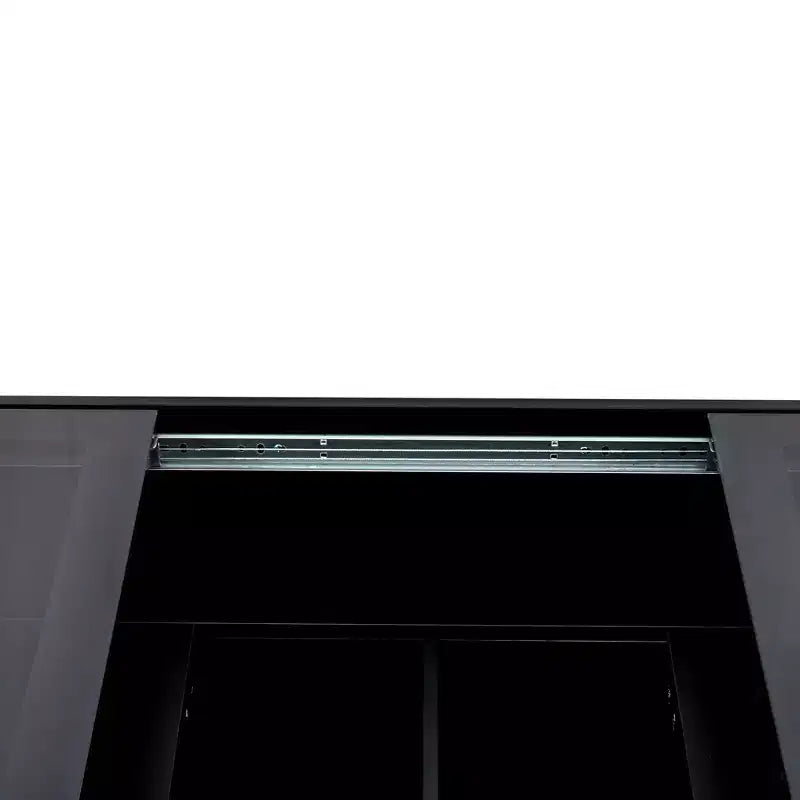 Modern Rectangle Storage Coffee Table with Sliding Tabletop