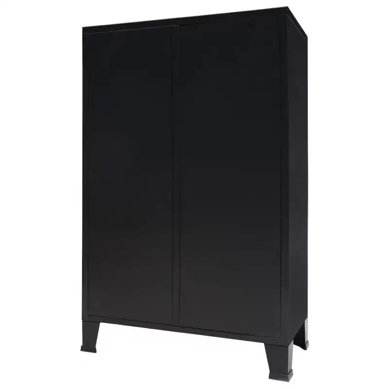Sheet Metal Wardrobe with Adjustable Shelves