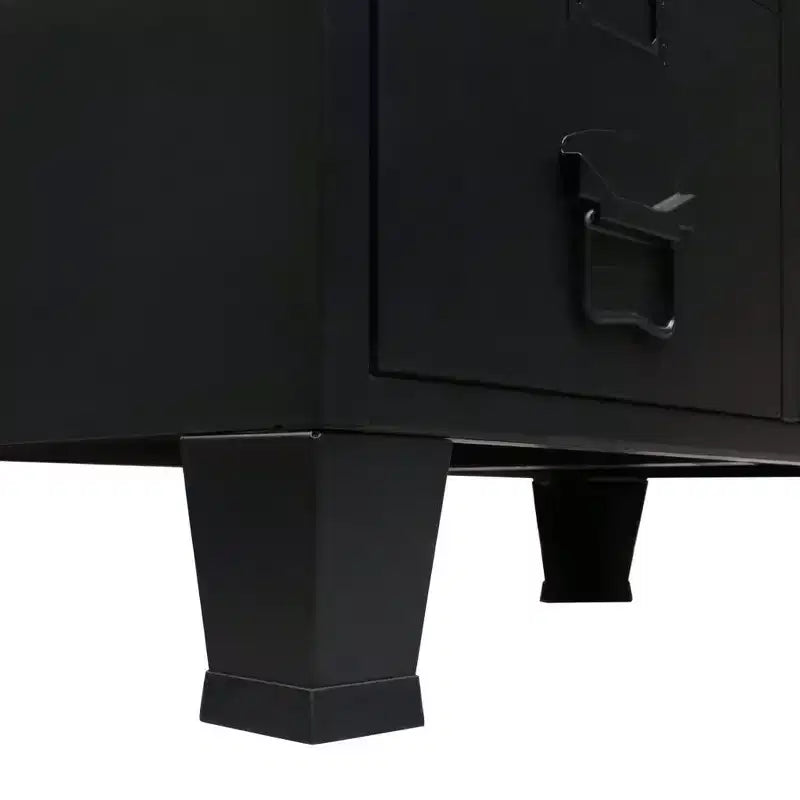 Sheet Metal Wardrobe with Adjustable Shelves