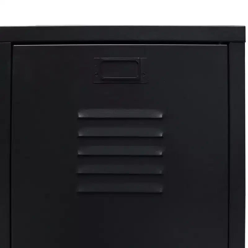 Sheet Metal Wardrobe with Adjustable Shelves