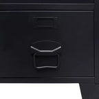 Armoire métallique avec étagères réglables