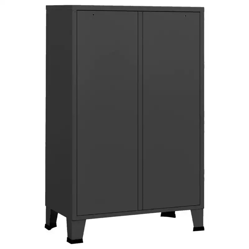 Sheet Metal Wardrobe with Adjustable Shelves