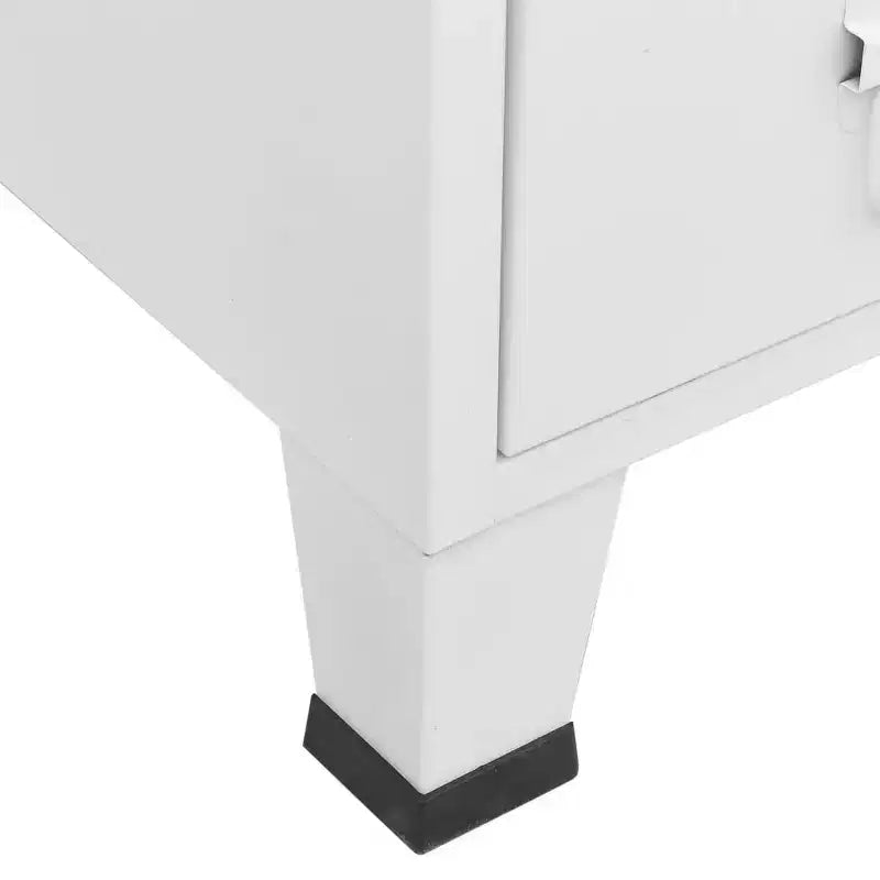 Sheet Metal Wardrobe with Adjustable Shelves