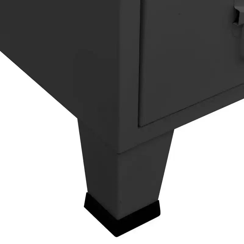 Sheet Metal Wardrobe with Adjustable Shelves