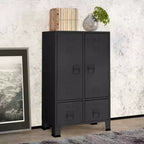 Armoire métallique avec étagères réglables