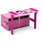 Banc d'activités 3-en-1 pour enfants avec rangement