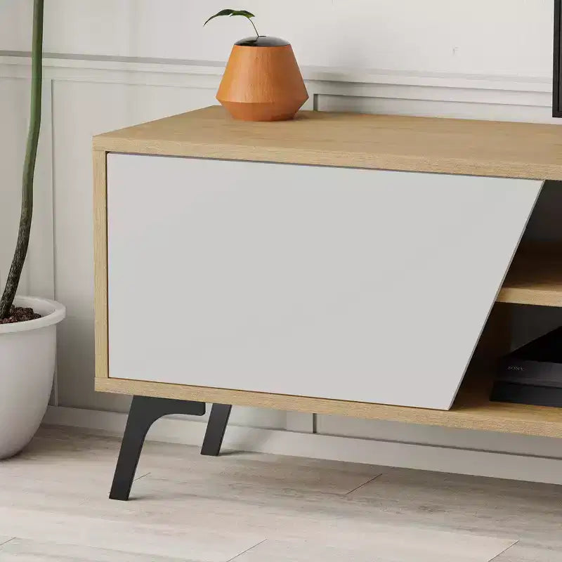 TV Stand for TVs up to 70" - Light Oak