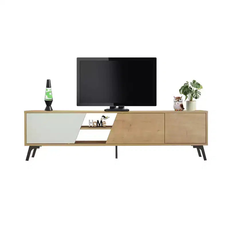 TV Stand for TVs up to 70" - Light Oak