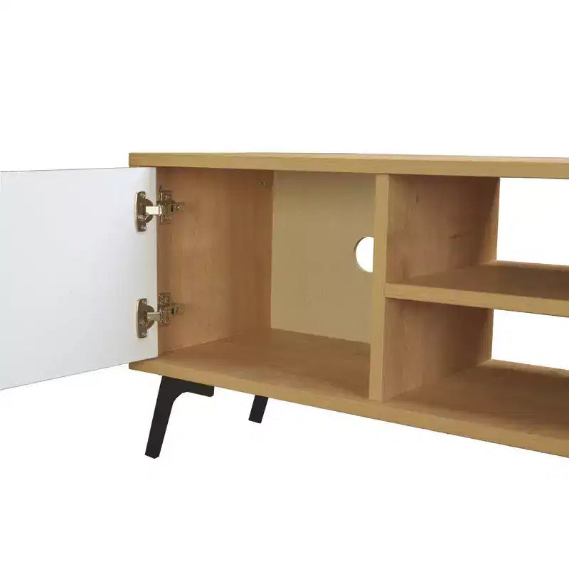 TV Stand for TVs up to 70" - Light Oak