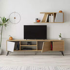 Meuble TV pour téléviseurs jusqu'à 70 po - Chêne clair