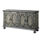 Meuble de rangement décoratif Pavan gris rustique