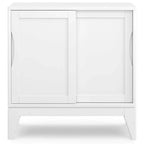Meuble bas de rangement Pearson – Blanc