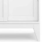 Meuble bas de rangement Pearson – Blanc