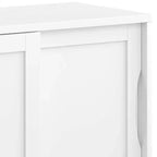 Meuble bas de rangement Pearson – Blanc