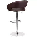 Tabouret de bar moderne avec hauteur réglable et assise pivotante