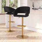 Tabouret de bar moderne avec hauteur réglable et assise pivotante