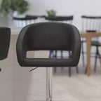 Tabouret de bar moderne avec hauteur réglable et assise pivotante