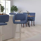 Tabouret de bar moderne avec hauteur réglable et assise pivotante