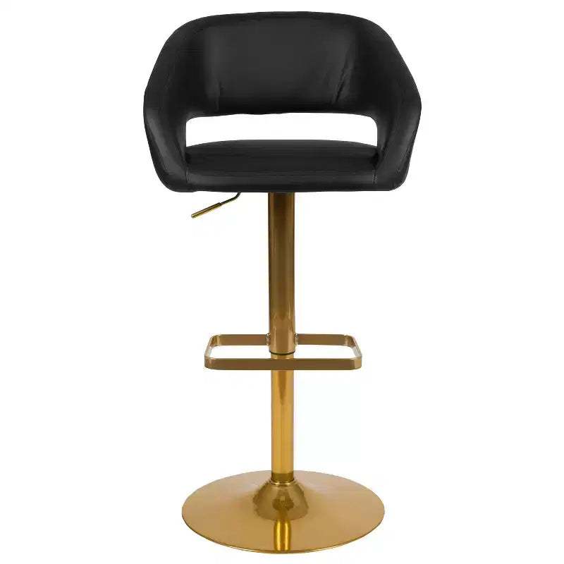 Modern Bar Stool with Adjustable Height and Swivel Seat