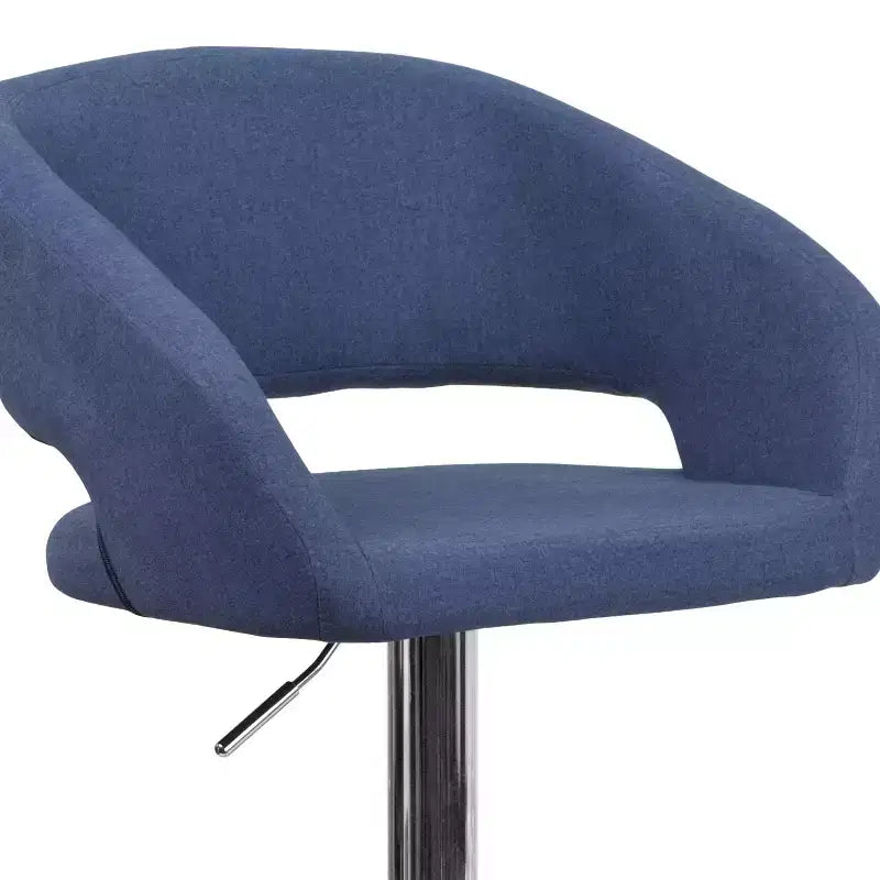 Modern Bar Stool with Adjustable Height and Swivel Seat