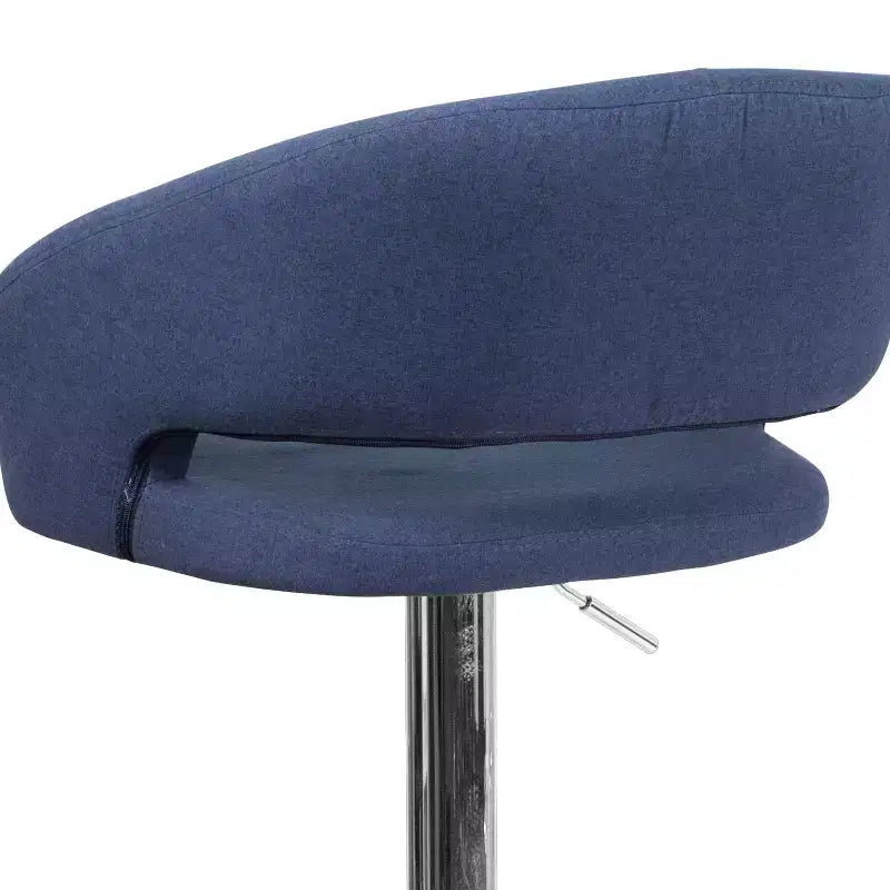 Modern Bar Stool with Adjustable Height and Swivel Seat