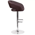 Tabouret de bar moderne avec hauteur réglable et assise pivotante