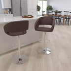 Tabouret de bar moderne avec hauteur réglable et assise pivotante