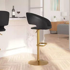 Tabouret de bar moderne avec hauteur réglable et assise pivotante