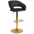 Tabouret de bar moderne avec hauteur réglable et assise pivotante