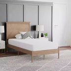 Matelas en mousse à mémoire de forme avec gel rafraîchissant au charbon et au thé vert
