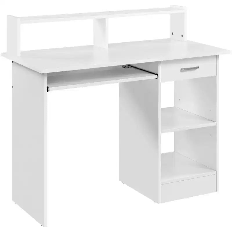 Home Office Wood Computer Desk with Storage Drawers
