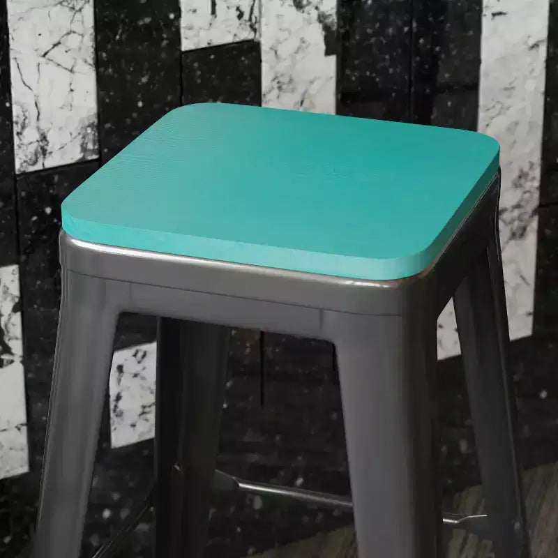All-Weather Polyresin Seat for Metal Dining Chairs, Counter Stools and Bar Stools