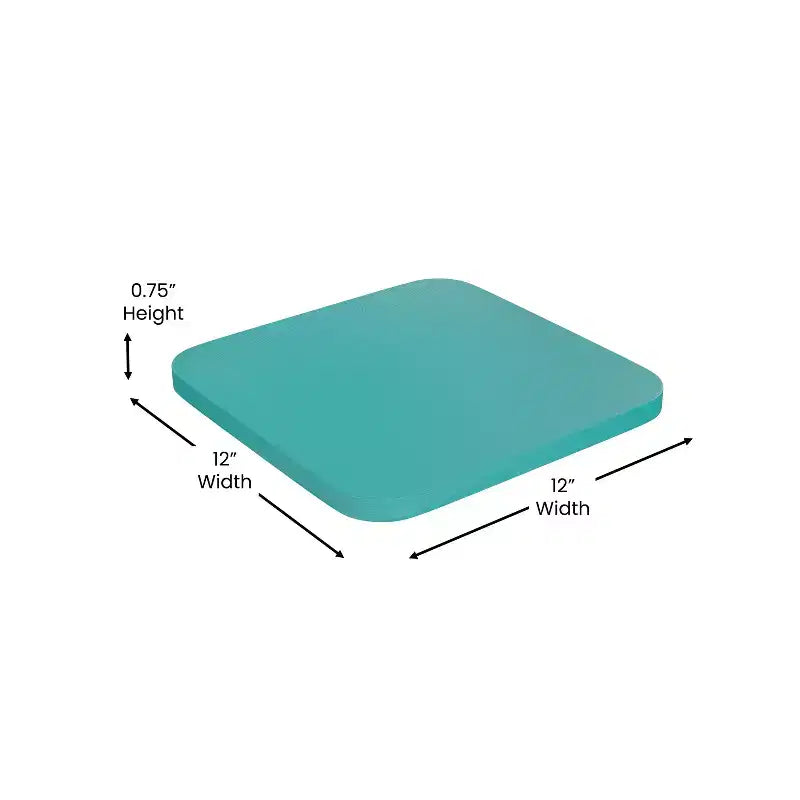 All-Weather Polyresin Seat for Metal Dining Chairs, Counter Stools and Bar Stools