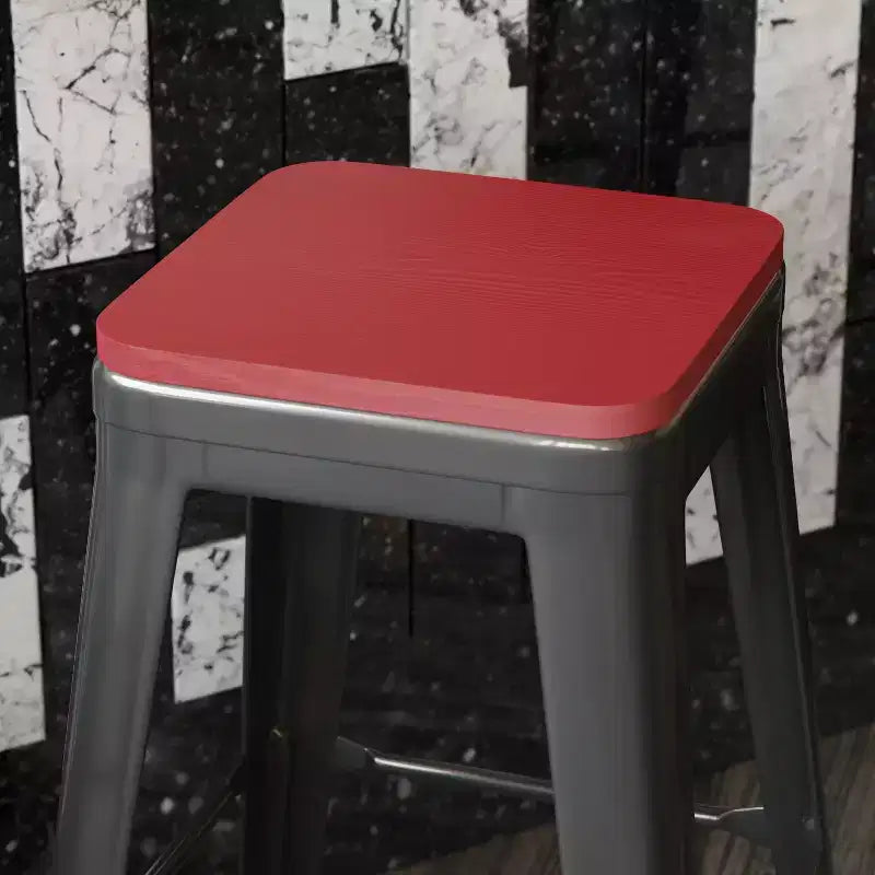 All-Weather Polyresin Seat for Metal Dining Chairs, Counter Stools and Bar Stools