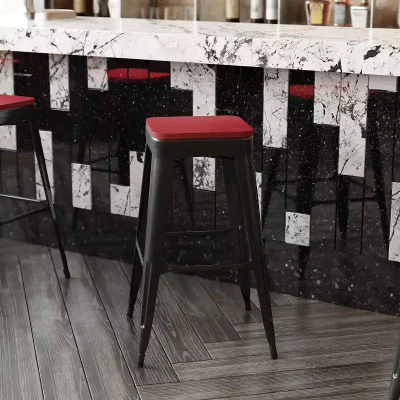 All-Weather Polyresin Seat for Metal Dining Chairs, Counter Stools and Bar Stools