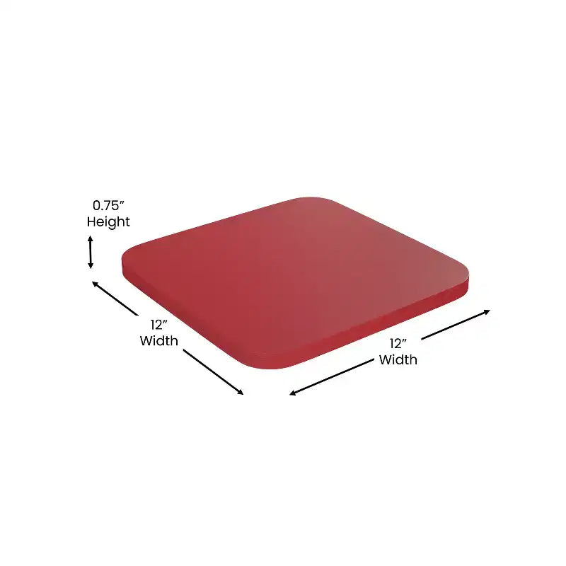 All-Weather Polyresin Seat for Metal Dining Chairs, Counter Stools and Bar Stools