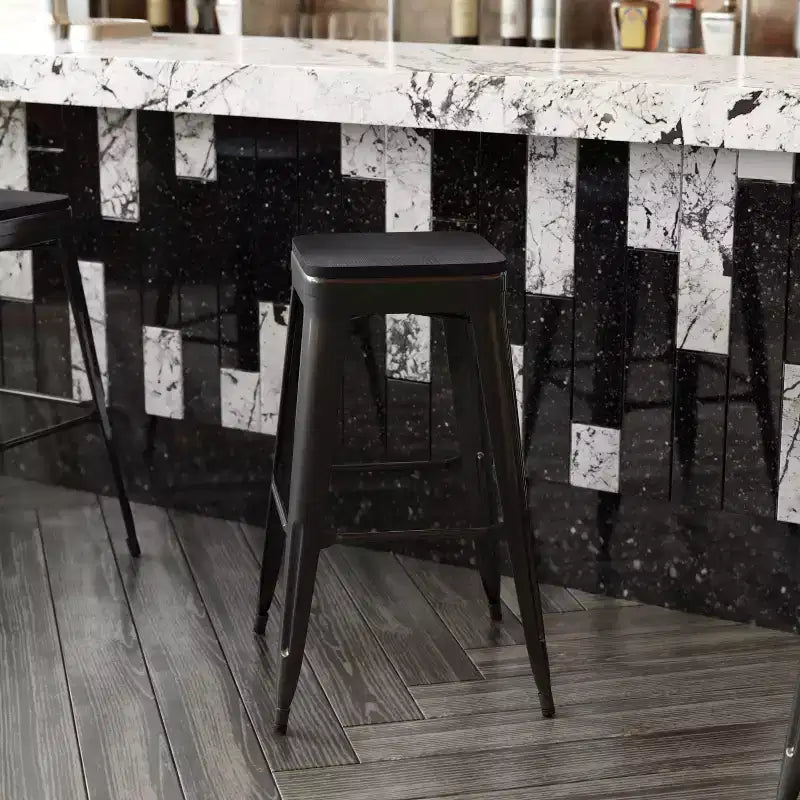 All-Weather Polyresin Seat for Metal Dining Chairs, Counter Stools and Bar Stools
