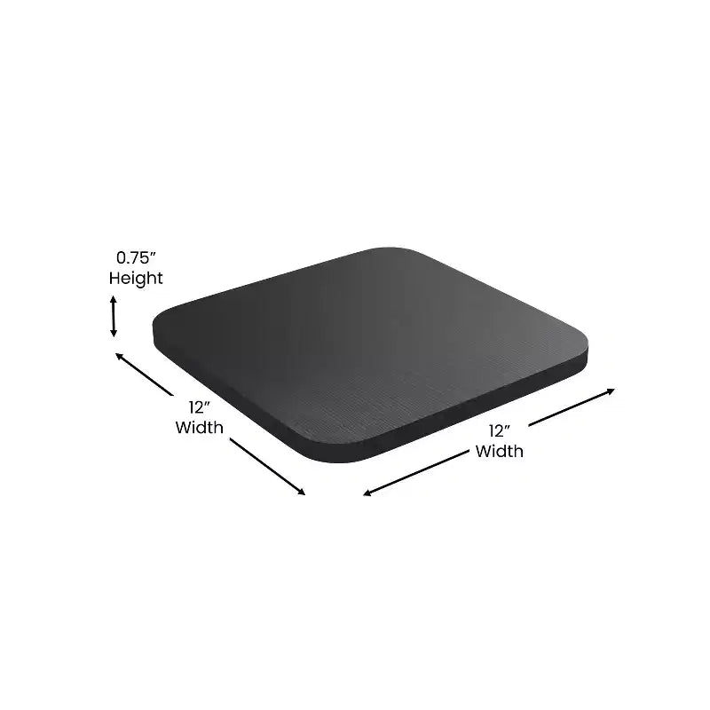 All-Weather Polyresin Seat for Metal Dining Chairs, Counter Stools and Bar Stools