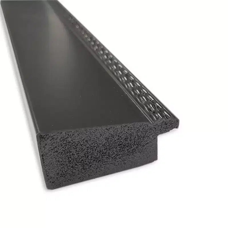 Non-Beveled Bathroom Wall Mirror with Black Frame