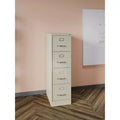 22" Deep 4-Drawer Letter Width Vertical File Cabinet