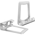 Support vertical pour ordinateur portable - Support pour ordinateur portable en aluminium avec conception 2-en-1 pour utilisation sur bureau