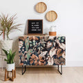 Lush Vintage Dark Jungle Credenza