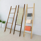 Échelle décorative en bois massif