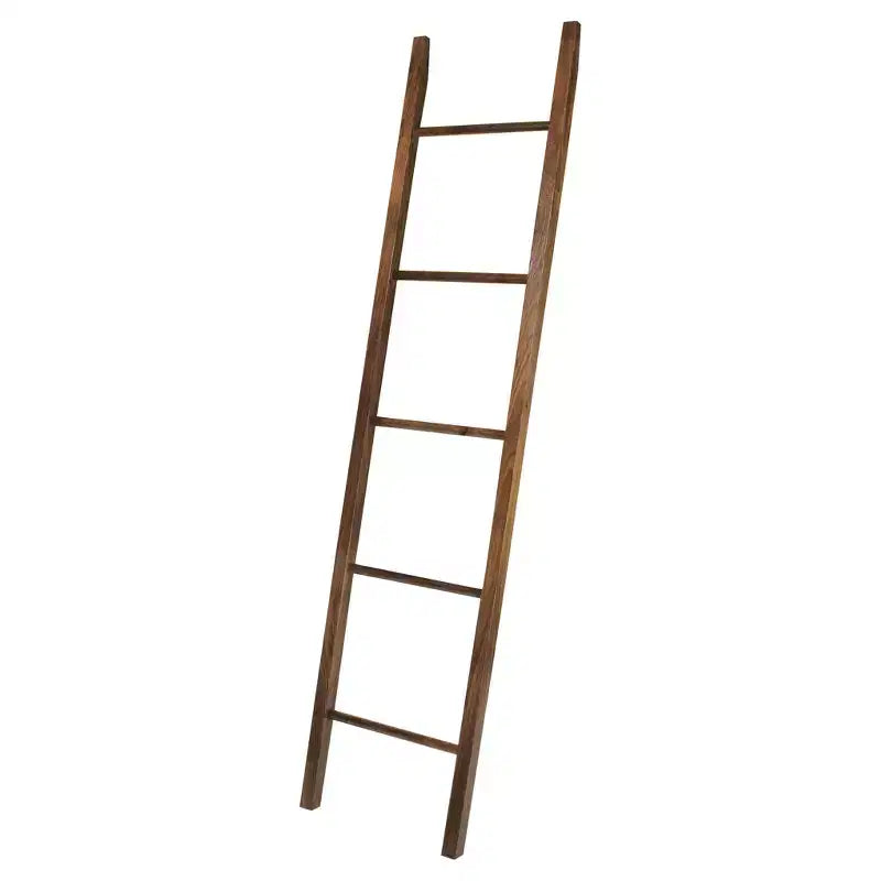 Decorative Ladder with Solid Hardwood