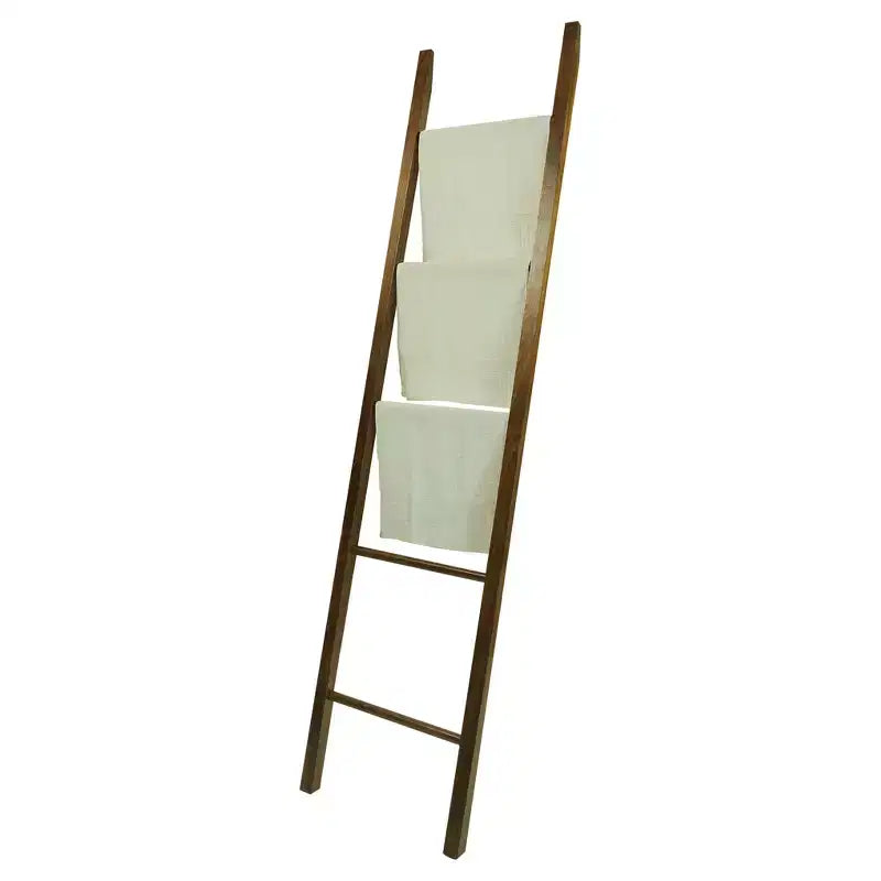 Decorative Ladder with Solid Hardwood