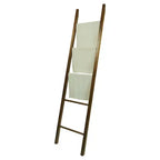 Échelle décorative en bois massif