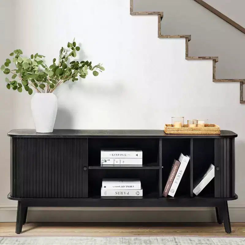 TV Stand for TVs up to 65" with Adjustable Shelf